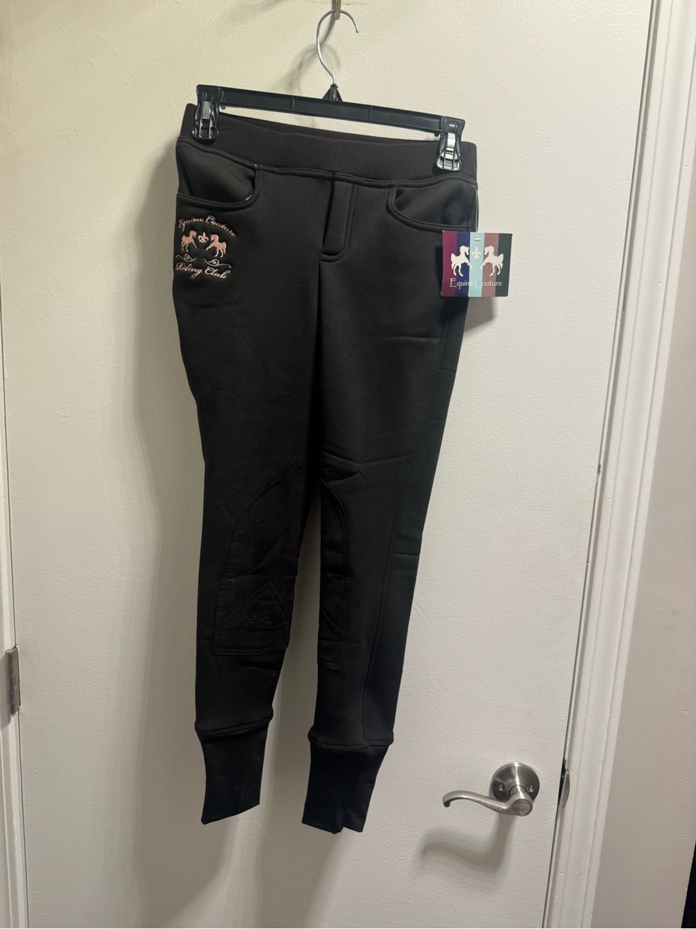 * Equine Couture Children's Riding Club Pull-On Winter Breeches
